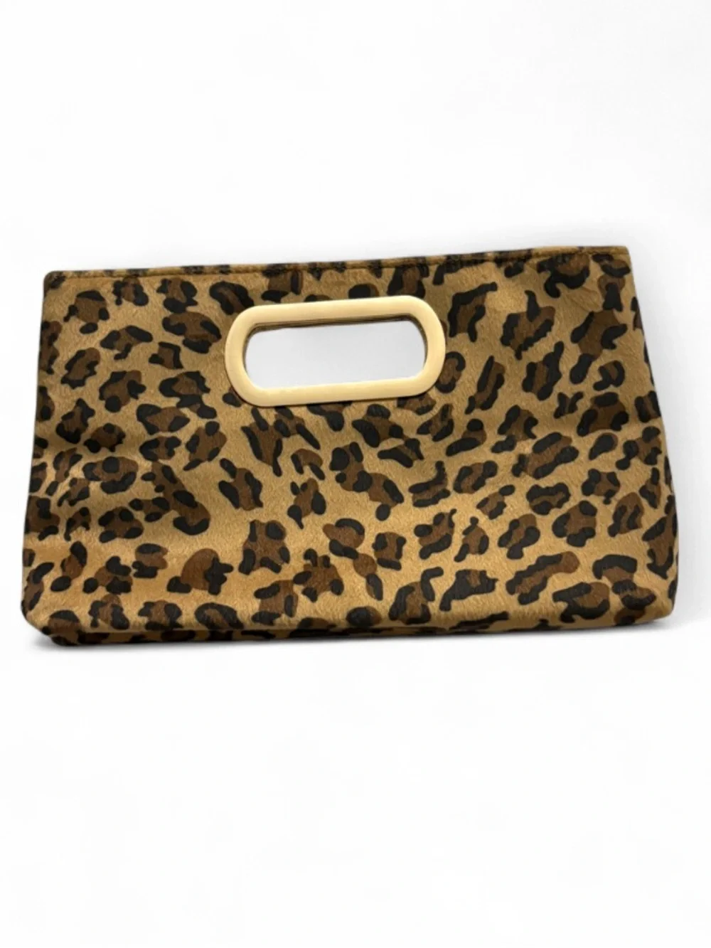 JNB Leopard Print Handheld Clutch